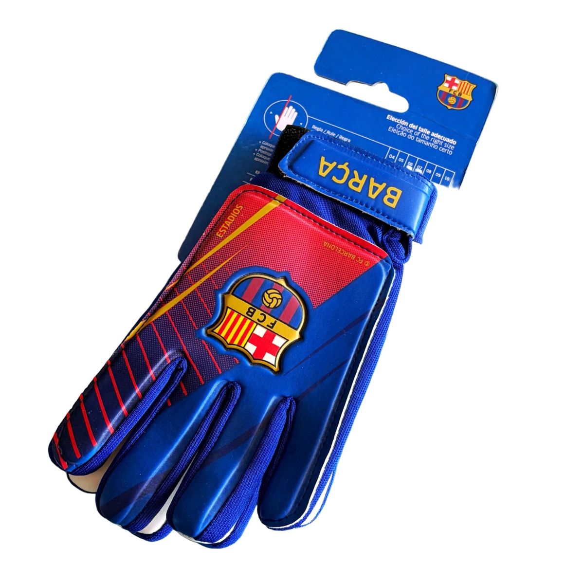 DRB - Guante Arquero Barcelona niño licencia original 6