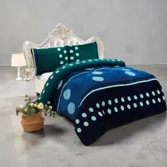 GENERICO - Cobertor con chiporro plush 2 plazas