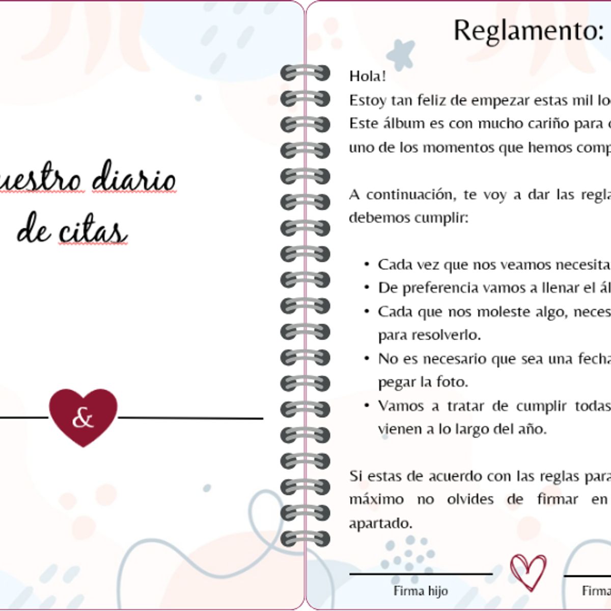 ELAB PROPIA - 100 citas con mi hijo