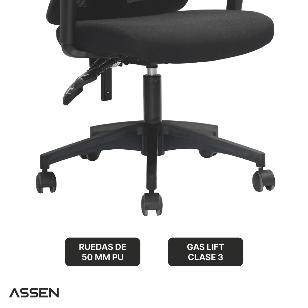ASSEN - Silla Escritorio Ajustable Ergonomica Studio Executive Assen