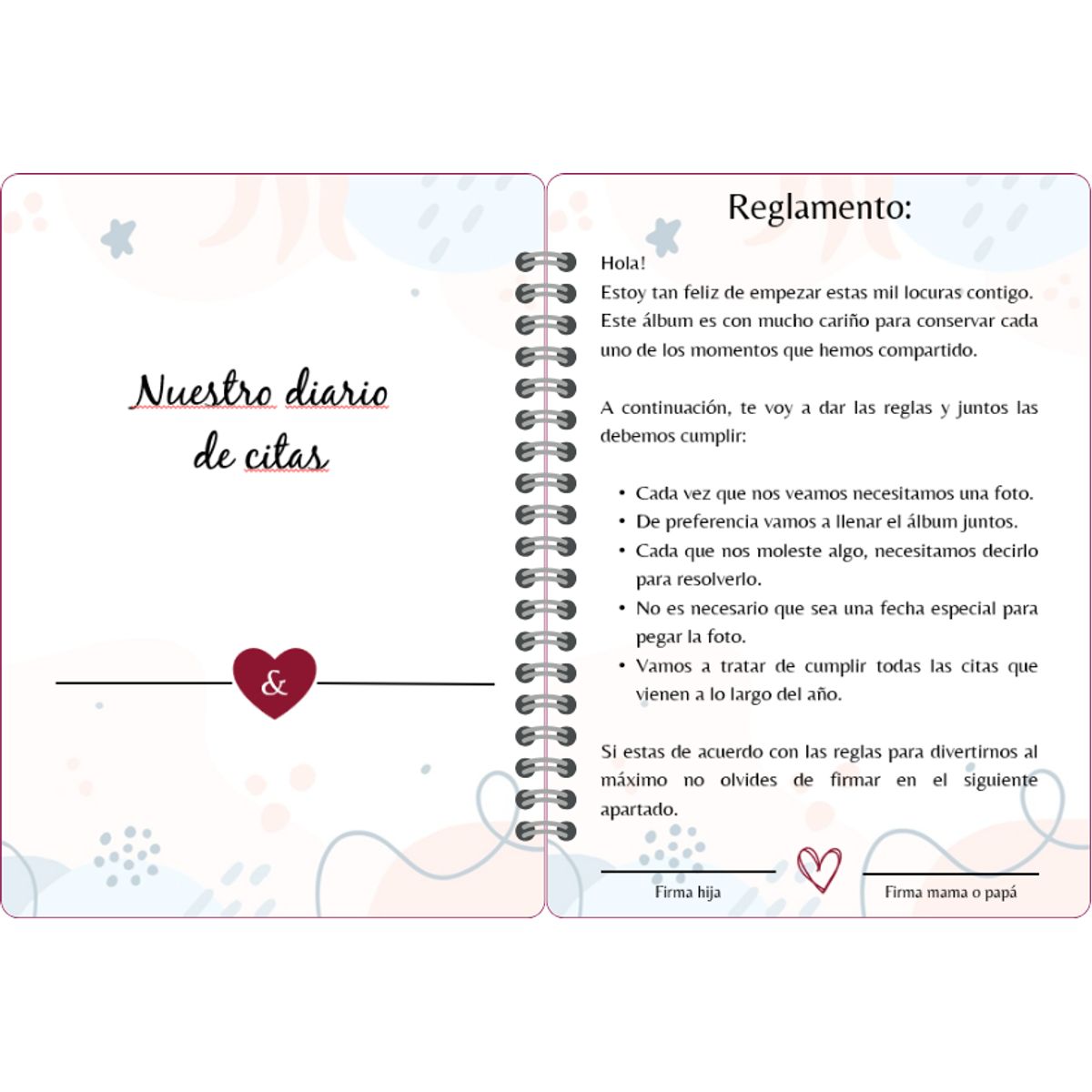 ELAB PROPIA - 100 citas con mi hija