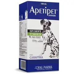 DRAG PHARMA - APETIPET SUPLEMENTO VITAMINICO PERROS 100 ML