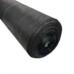 MARIENBERG - Tela Antimaleza o Ground Cover de 1,20x400m Negro 1 unidad
