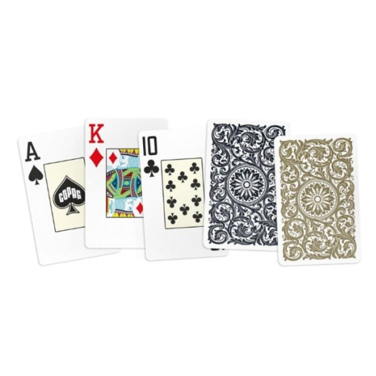 COPAG - Barajas Copag Set 2 Mazos 100% Plástico Naipe Cartas