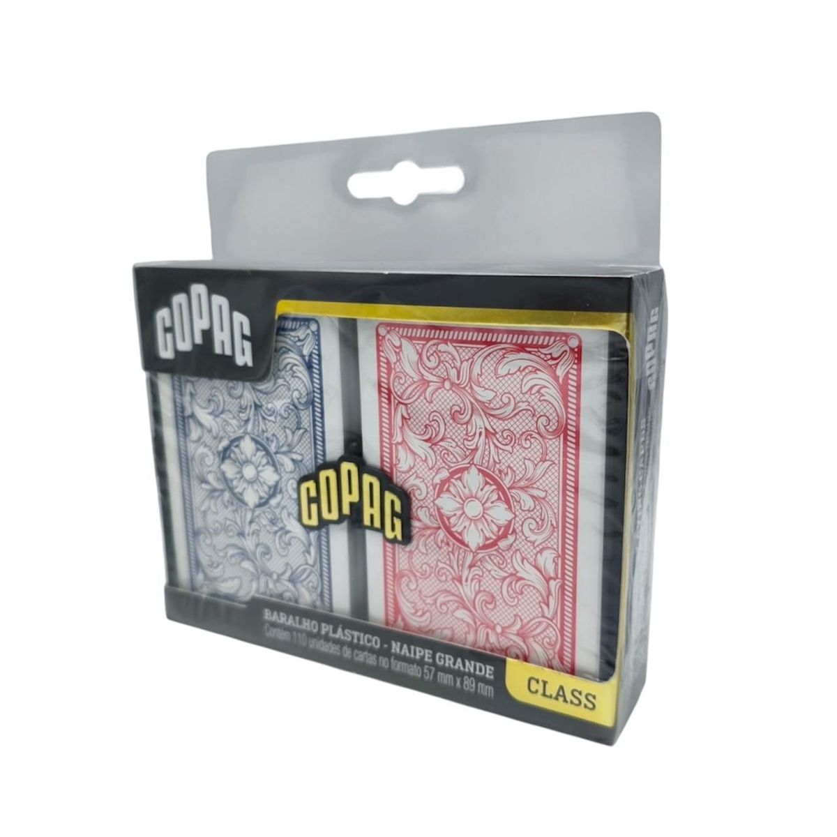 COPAG - Barajas Copag Set 2 Mazos 100% Plástico Naipe Cartas