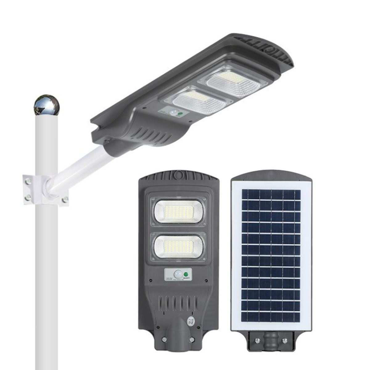 GENERICO - Foco Solar Led 900 Lm Exterior Con Sensor De Movimiento