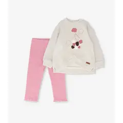 LIMONADA - Conjunto bebé con estampado cherry