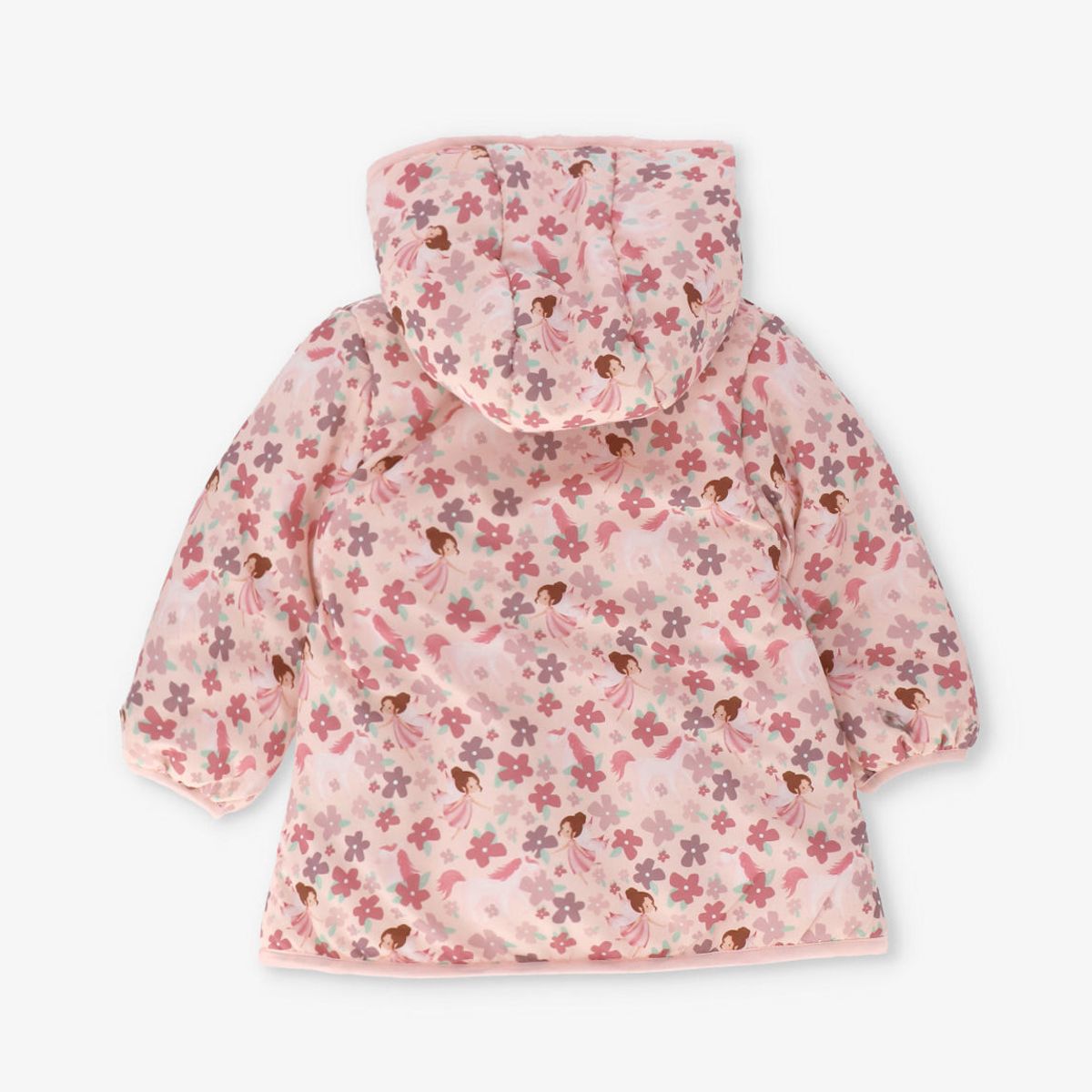 4KIDS - Parka bebé con flores rosado 4 Kids