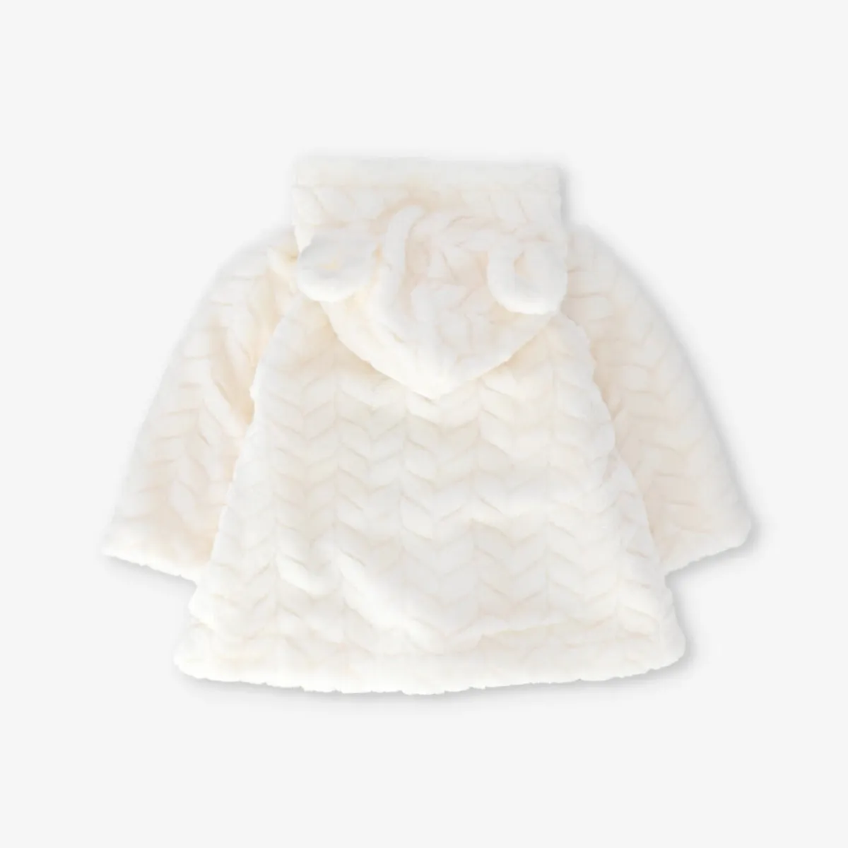 LIMONADA - Chaqueta recién nacida trenzado con conejos crudo Limonada