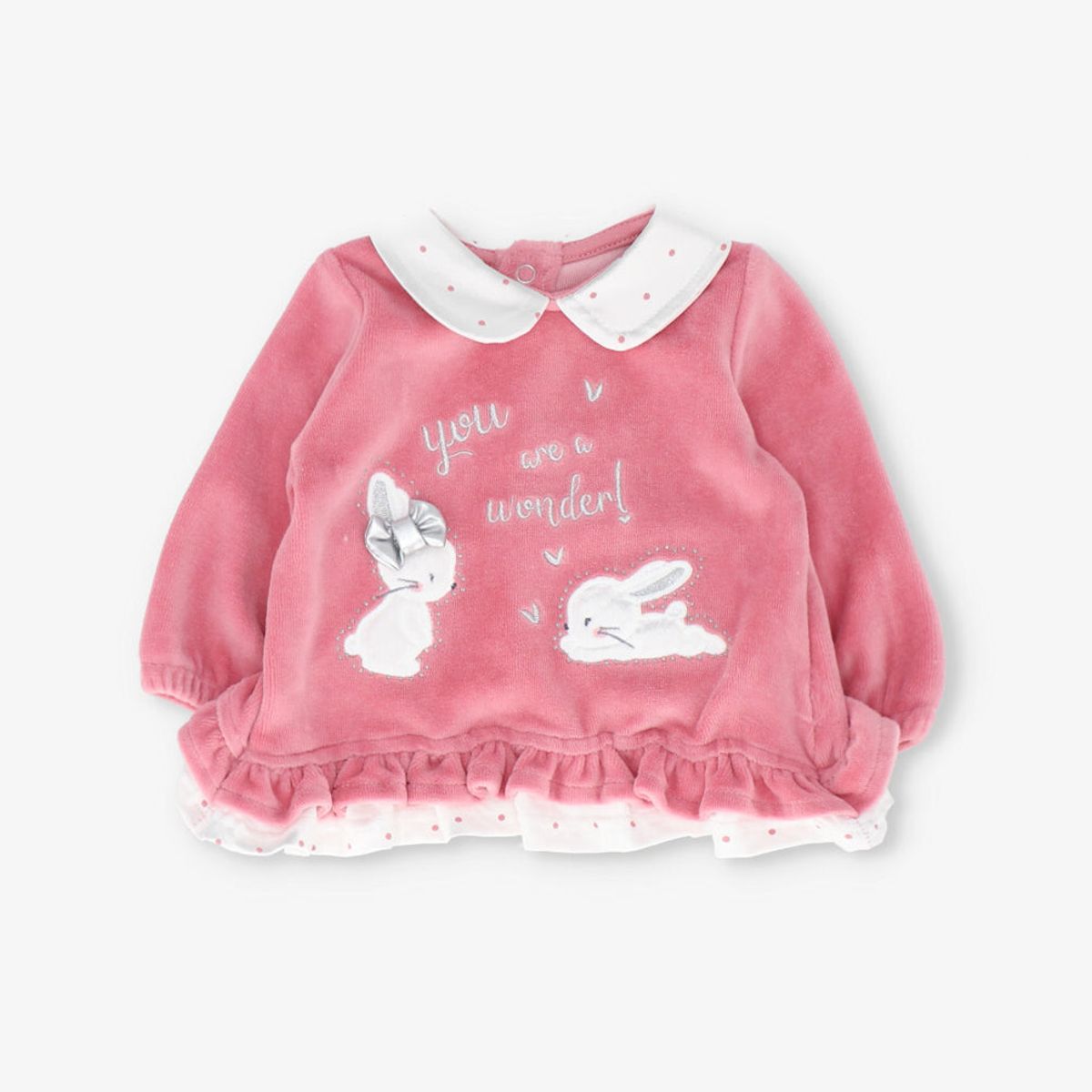 LIMONADA - Conjunto recién nacida con conejos cherry Limonada