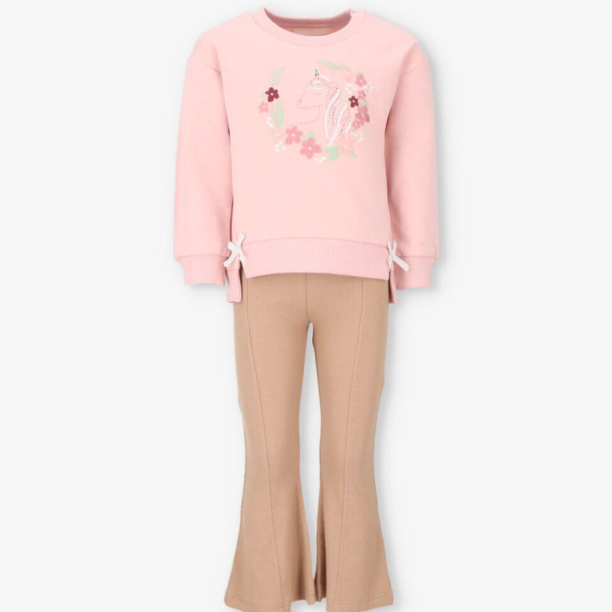 4KIDS - Conjunto niña con unicornio rosado 4 Kids