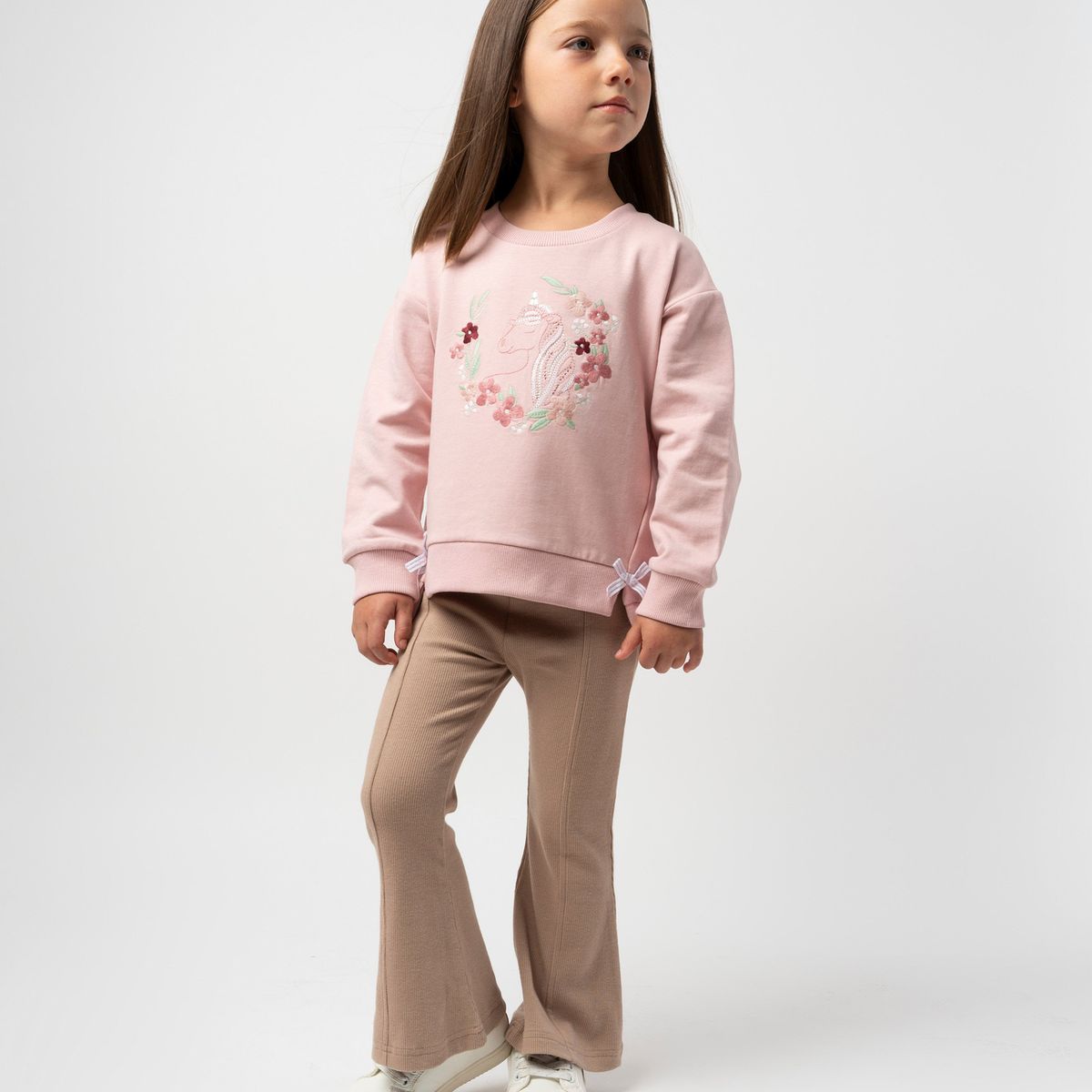 4KIDS - Conjunto niña con unicornio rosado 4 Kids