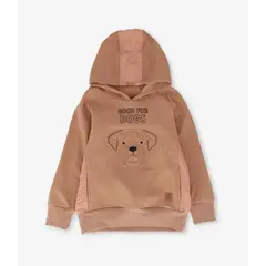 BLACK AND BLUE - Polerón niño good for dogs camel