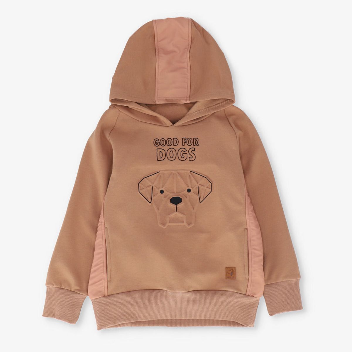 BLACK AND BLUE - Polerón niño good for dogs camel Black and blue