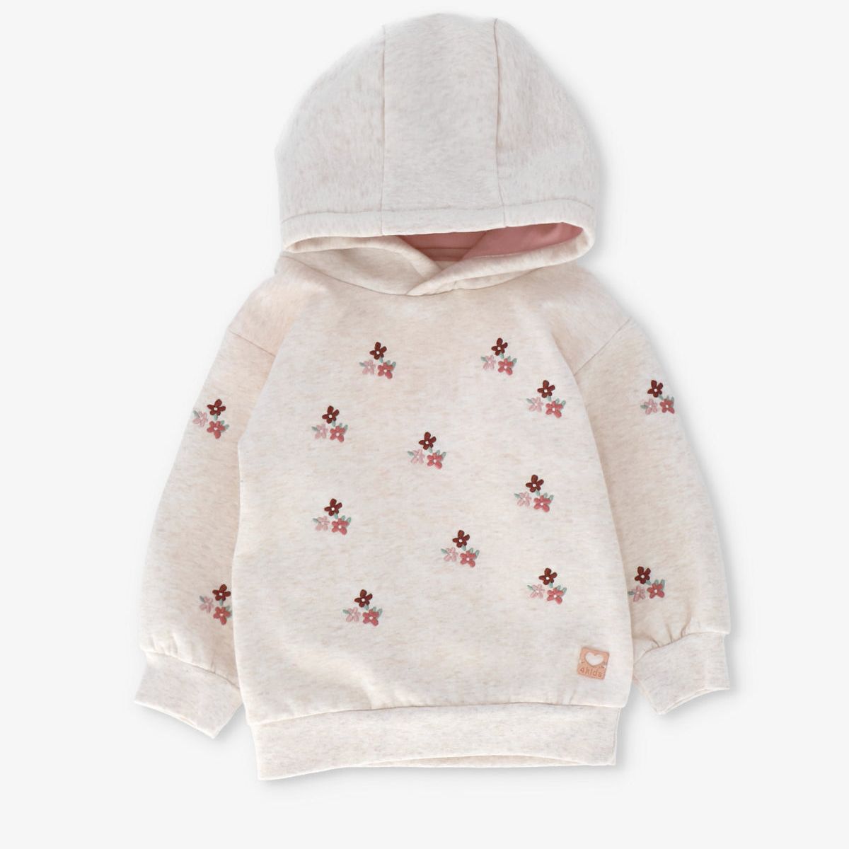 4KIDS - Conjunto bebé con flores beige 4 Kids