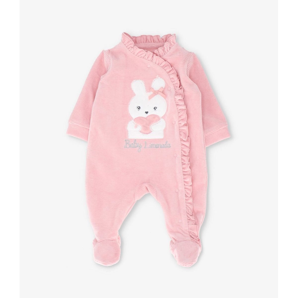 LIMONADA - Enterito recién nacida de cotelé con conejo rosado Limonada