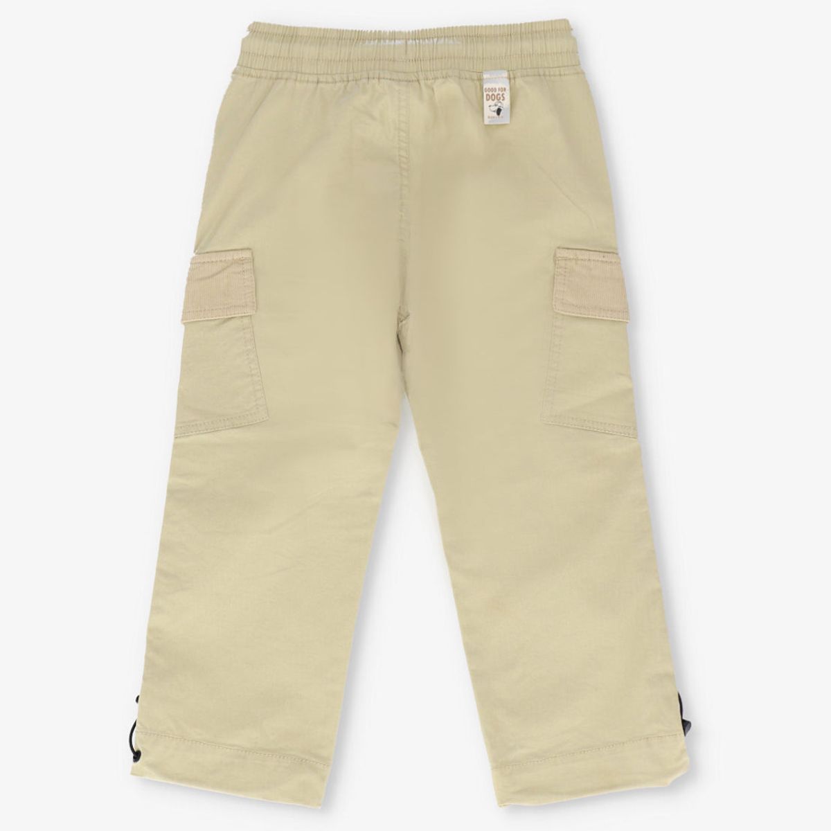 BLACK AND BLUE - Pantalon niño jogger beige Black and blue