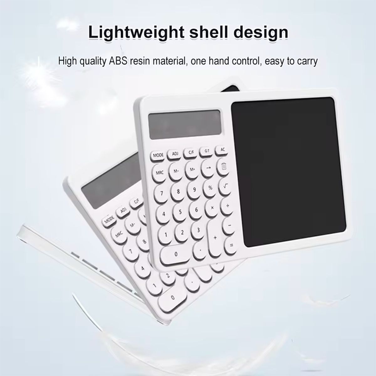 GENERICO - Tableta De Escritura Digital Con Calculadora Recargable