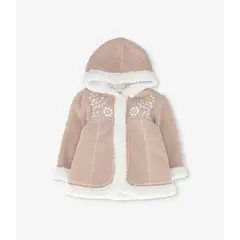LIMONADA - Chaqueta bebé con flores beige