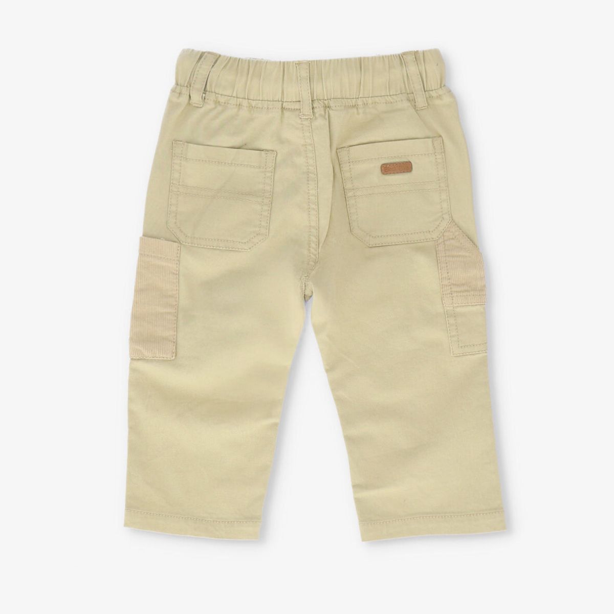 BLACK AND BLUE - Pantalon bebé baggy beige Black and blue