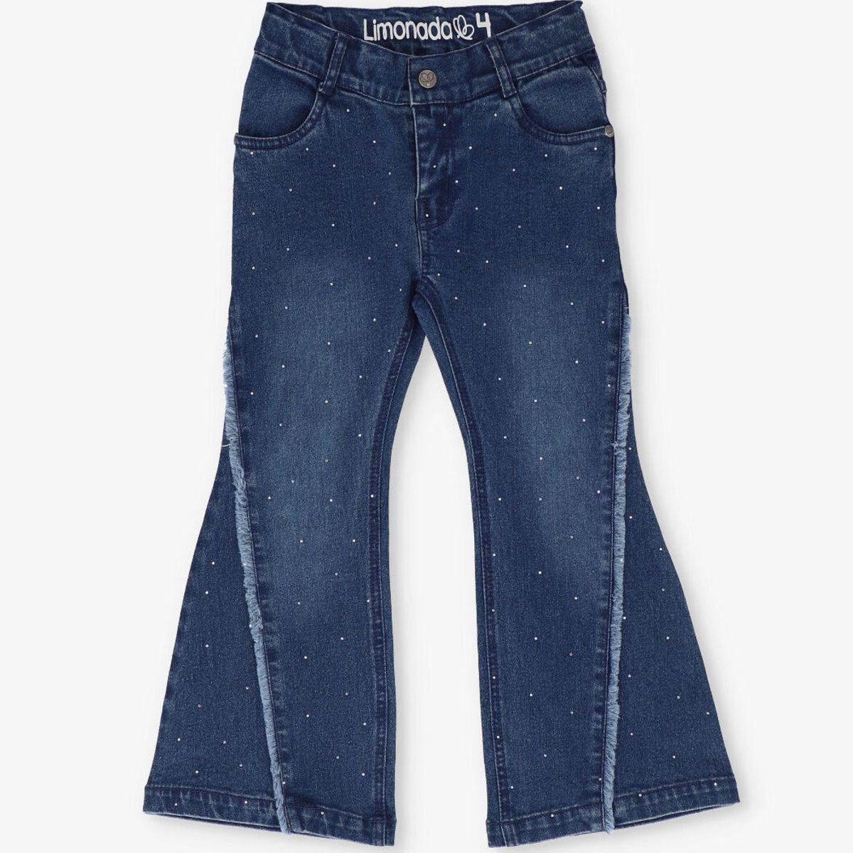 LIMONADA - Jeans niña acampanados denim azul Limonada