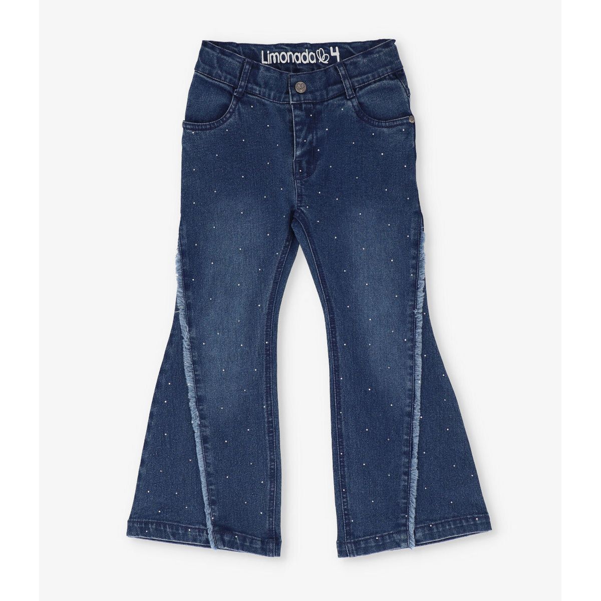 LIMONADA - Jeans niña acampanados denim azul Limonada