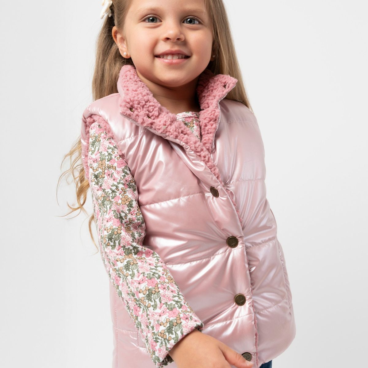 LIMONADA - Parka niña reversible cherry Limonada