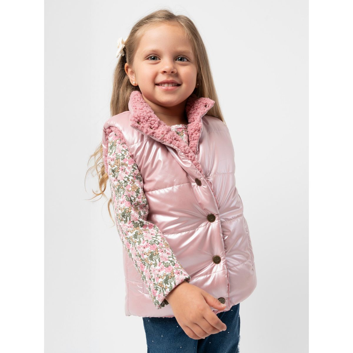 LIMONADA - Parka niña reversible cherry Limonada