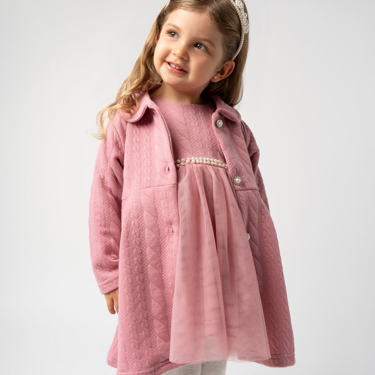LIMONADA - Vestido bebé 2 piezas cherry Limonada