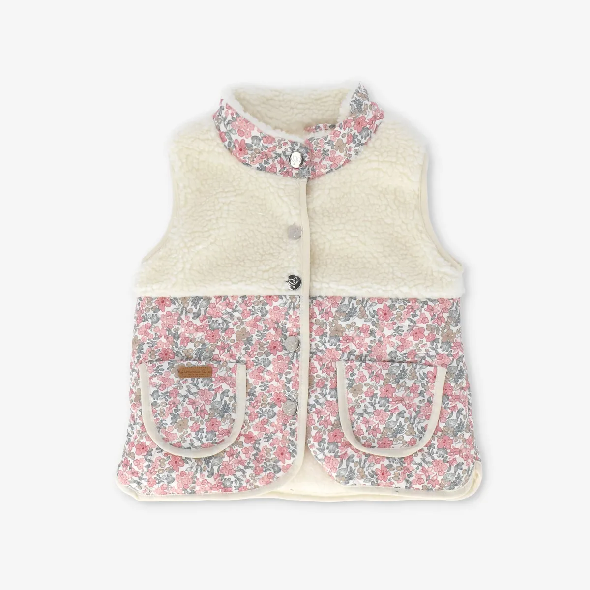 LIMONADA - Parka bebé floreada cherry Limonada