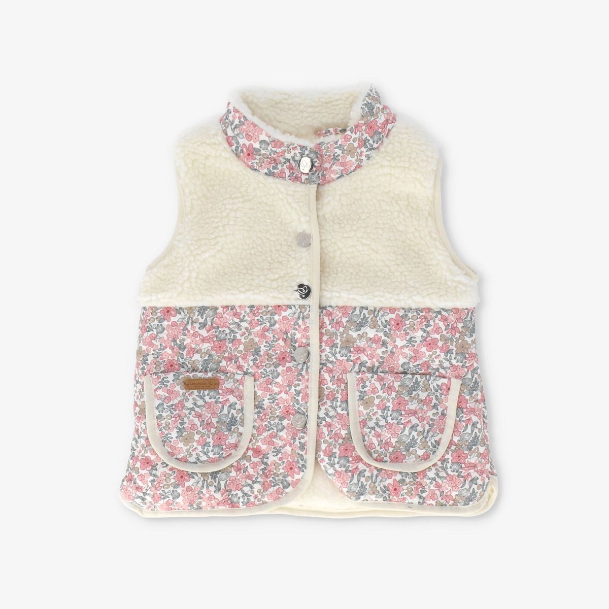 LIMONADA - Parka bebé floreada cherry Limonada