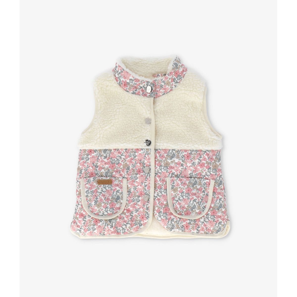 LIMONADA - Parka bebé floreada cherry Limonada