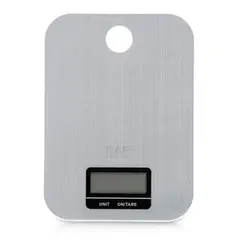GENERICO - Bascula Digital Cocina Balanza Alimentos Acero Inoxidable 5Kg