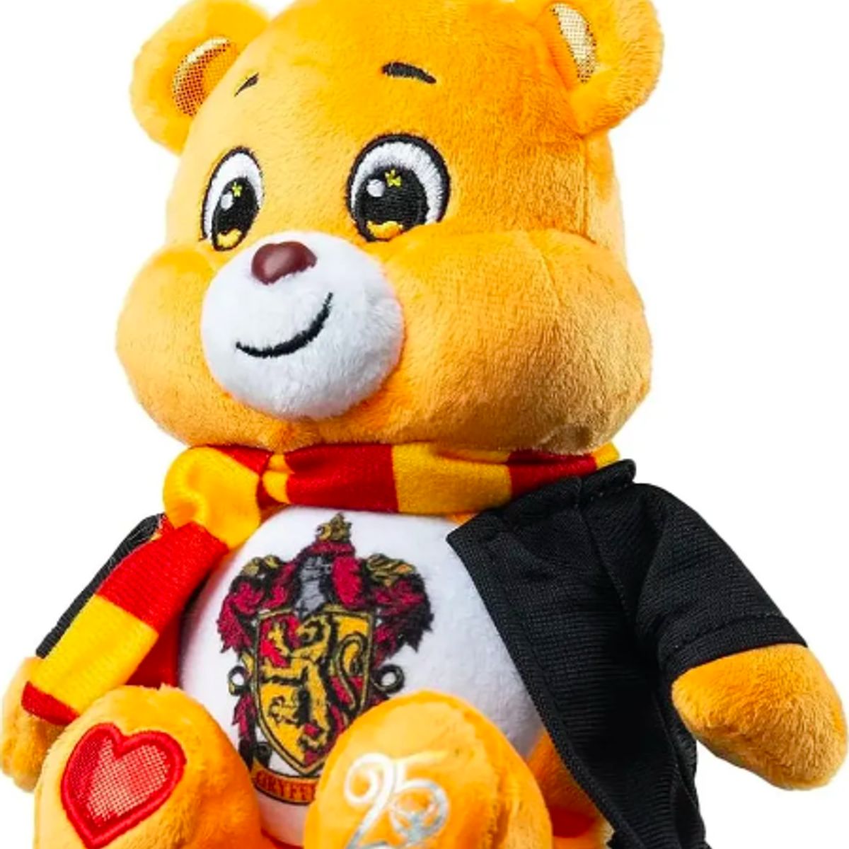 HARRIS - Peluche Oso Cariñosito Serie Harry Potter 25 Años Edicion Limitada Naranja Claro