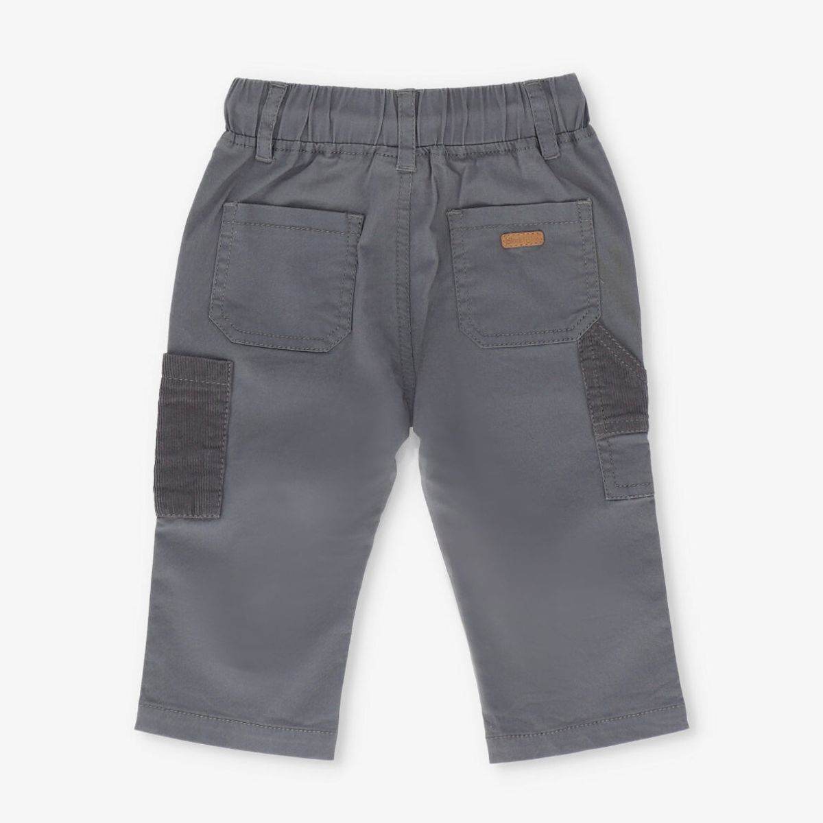 BLACK AND BLUE - Pantalon bebé baggy marengo Black and blue