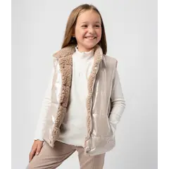 LIMONADA - Parka niña reversible beige