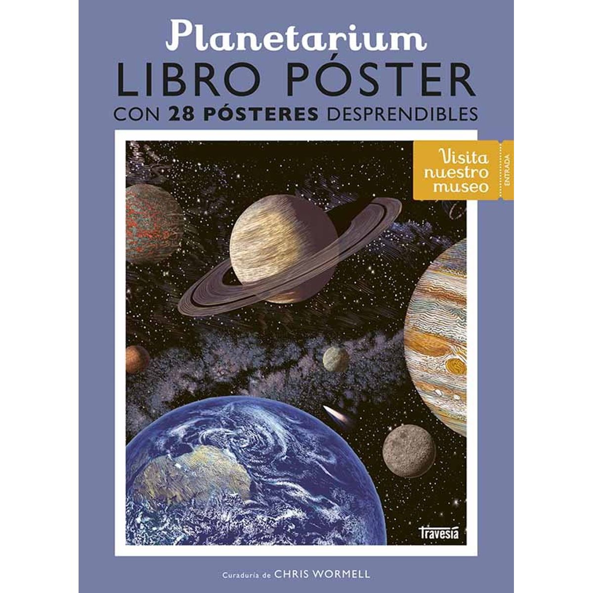 ANTARTICA LIBROS - Planetarium. Poster Book