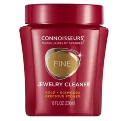 GENERICO - Connoisseurs-Limpiador de joyería fina, piedra preciosa, oro, platino, solución de limpieza con bandeja de inmersión LI-CO-LIQORO