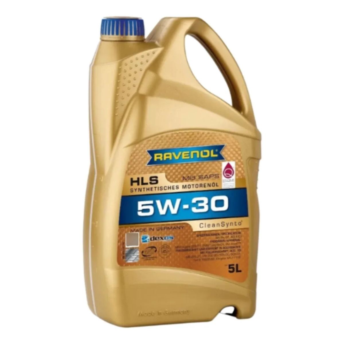 QUIMICA ALEMANA - Aceite Lubricante 5W30 Ravenol Full Sintético HLS 5Lts