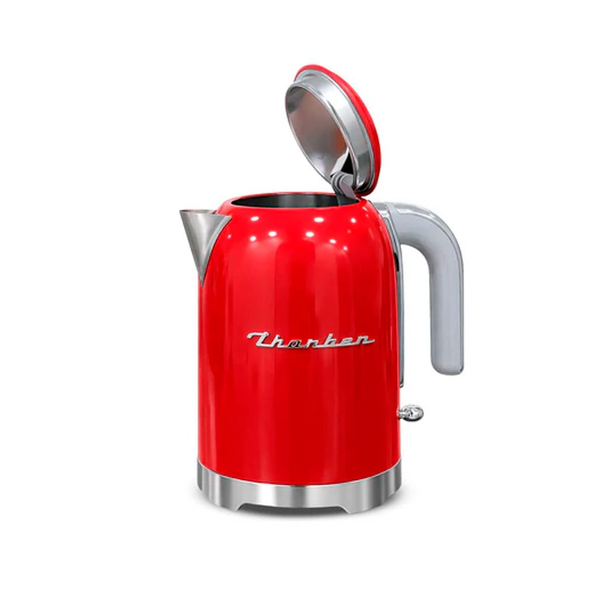 THORBEN - Kit Thorben Hervidor + Minipimmer Retro Style Red