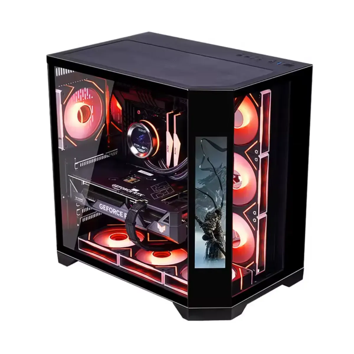 KRONOS - Gabinete Gamer Kronos Dreamer Plus Pantalla Led Vidrio Templado ATX