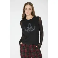 ECLIPSE - Polera Javiera Negro