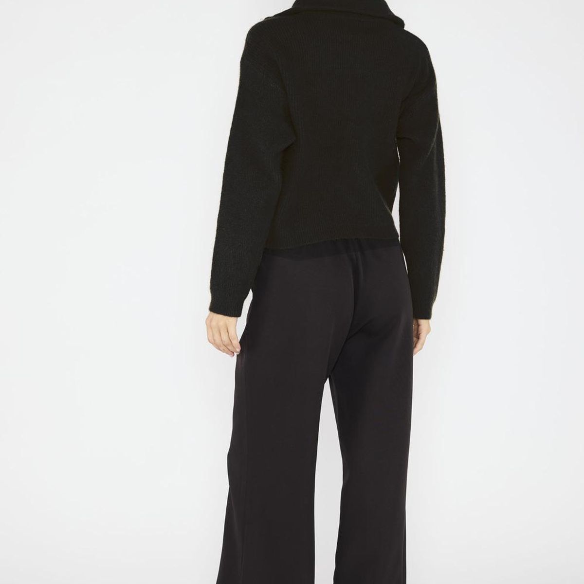 ECLIPSE - Sweater Blanca Negro