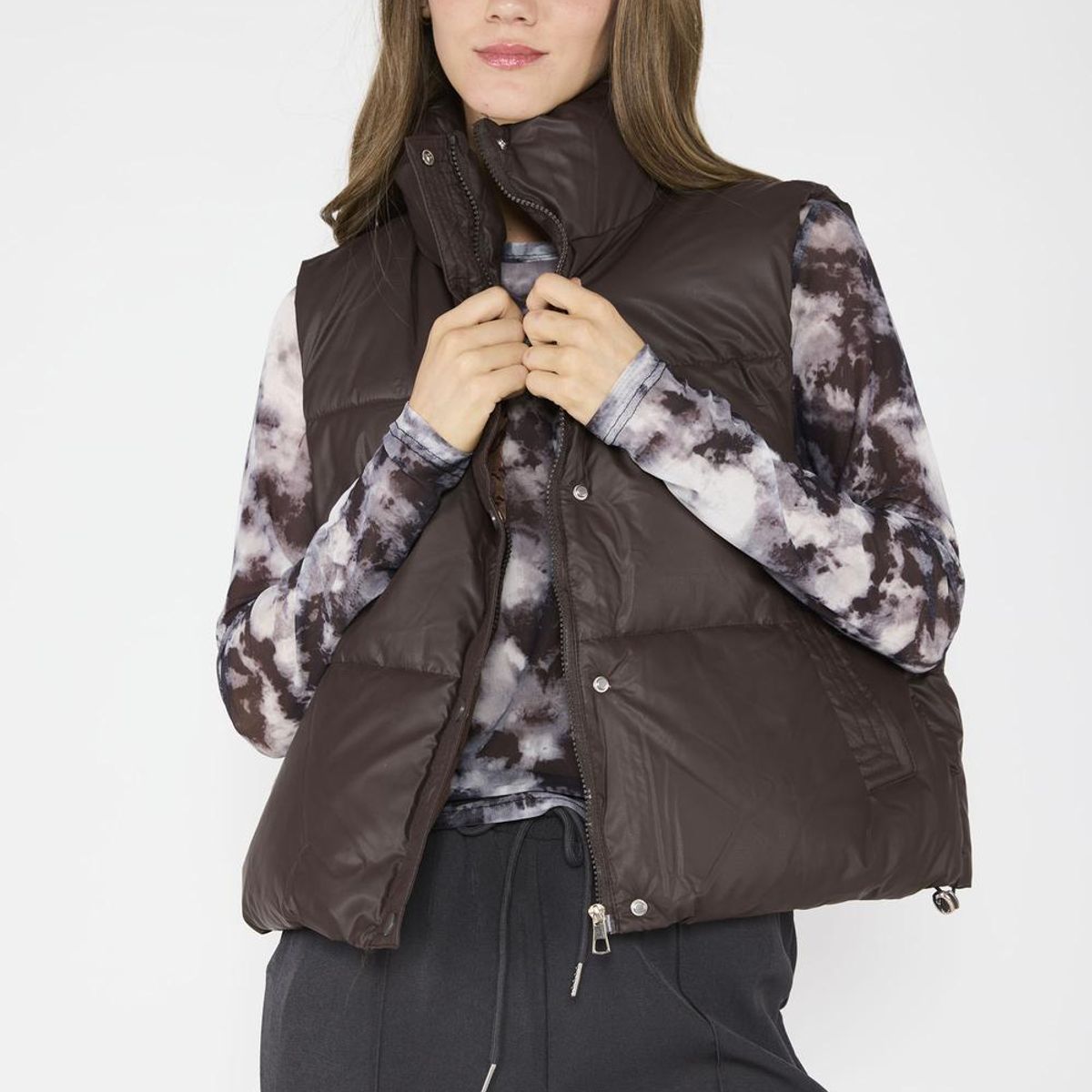 ECLIPSE - Parka Sin Mangas Anastasia Café