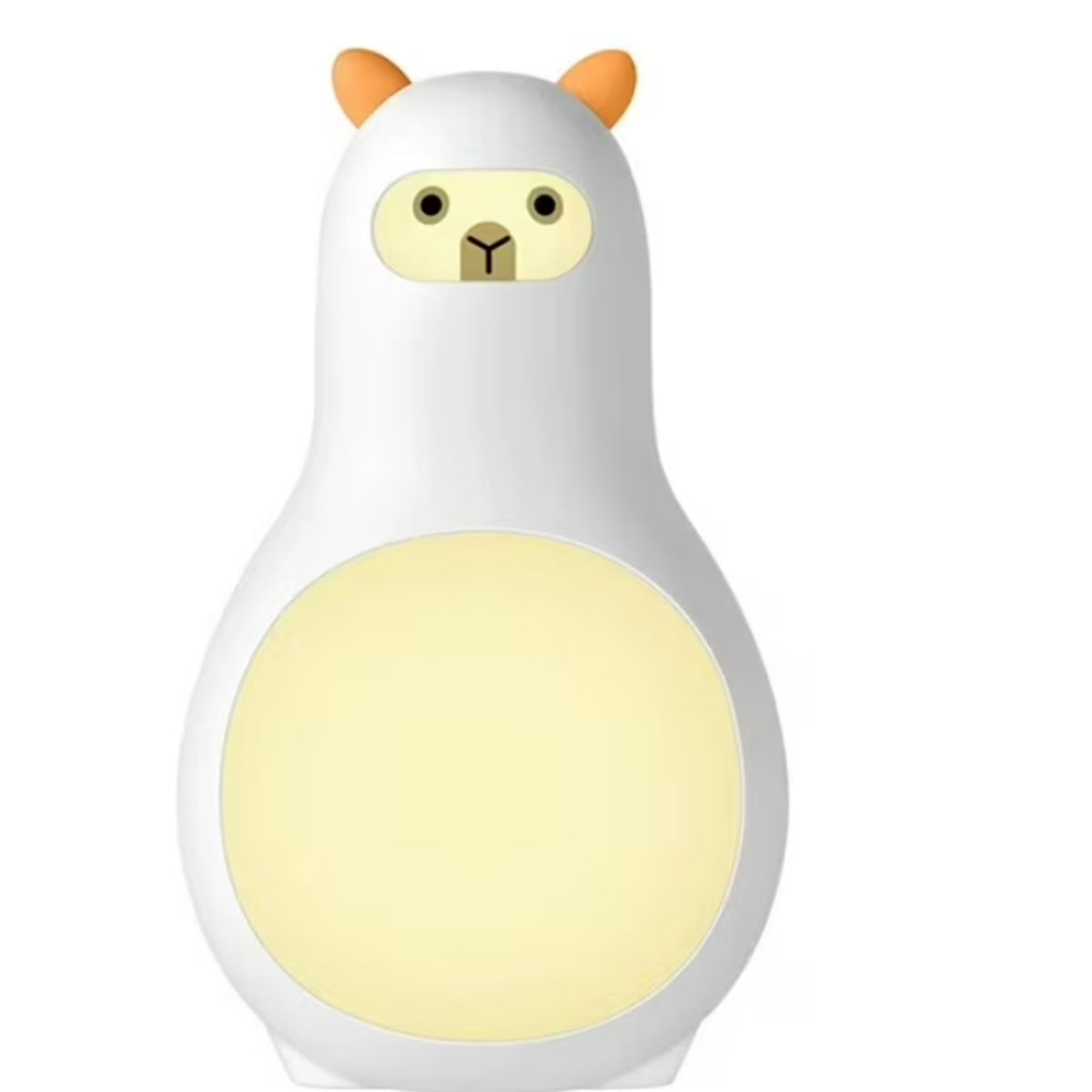 GENERICO - Ruido Para Bebés Alpaca Lámpara Led + 26 Sonidos Relajante Blanco