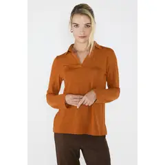 ECLIPSE - Polera Isabel Camel
