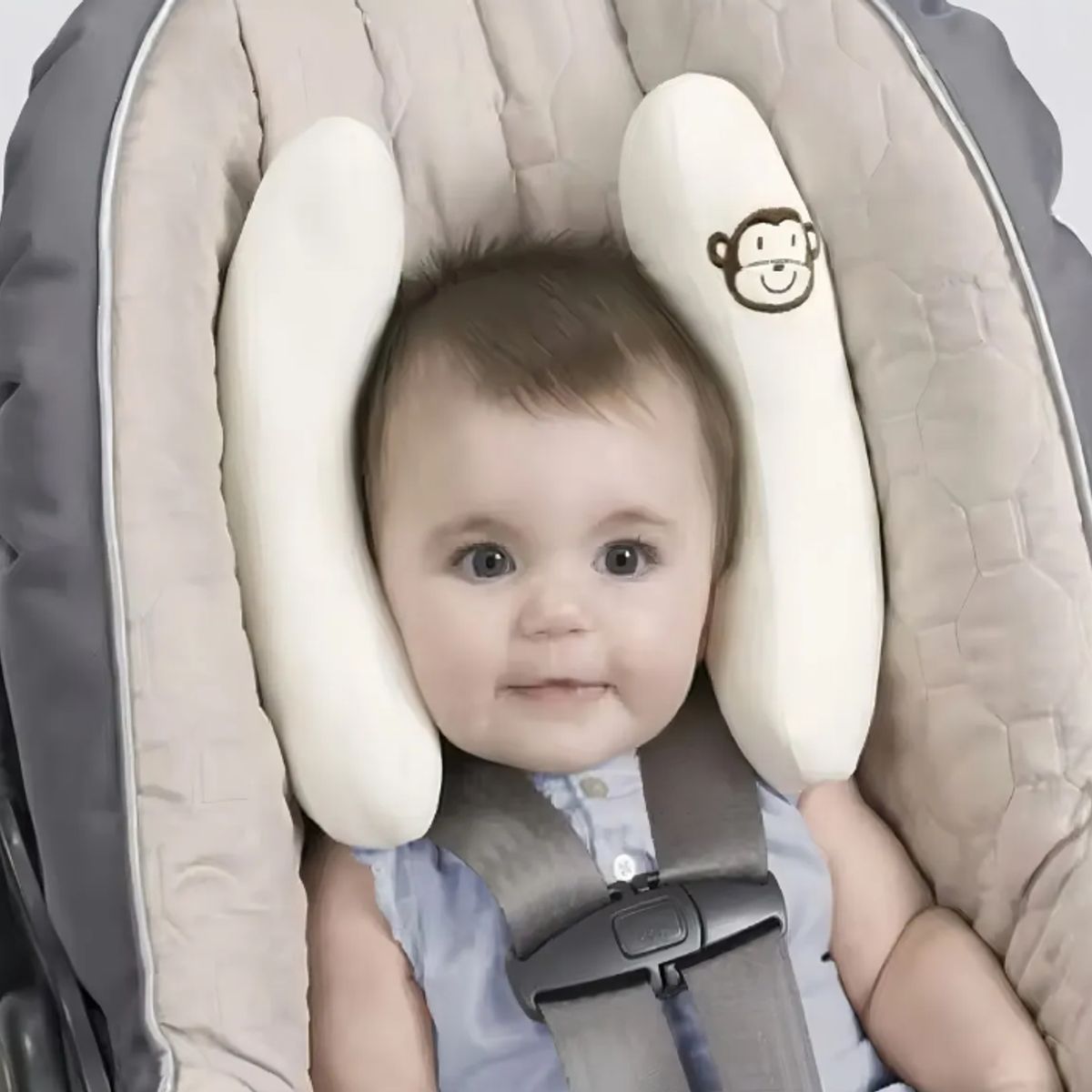 GENERICO - Cojín Almohada De Bebe Para Coche Auto Viajes