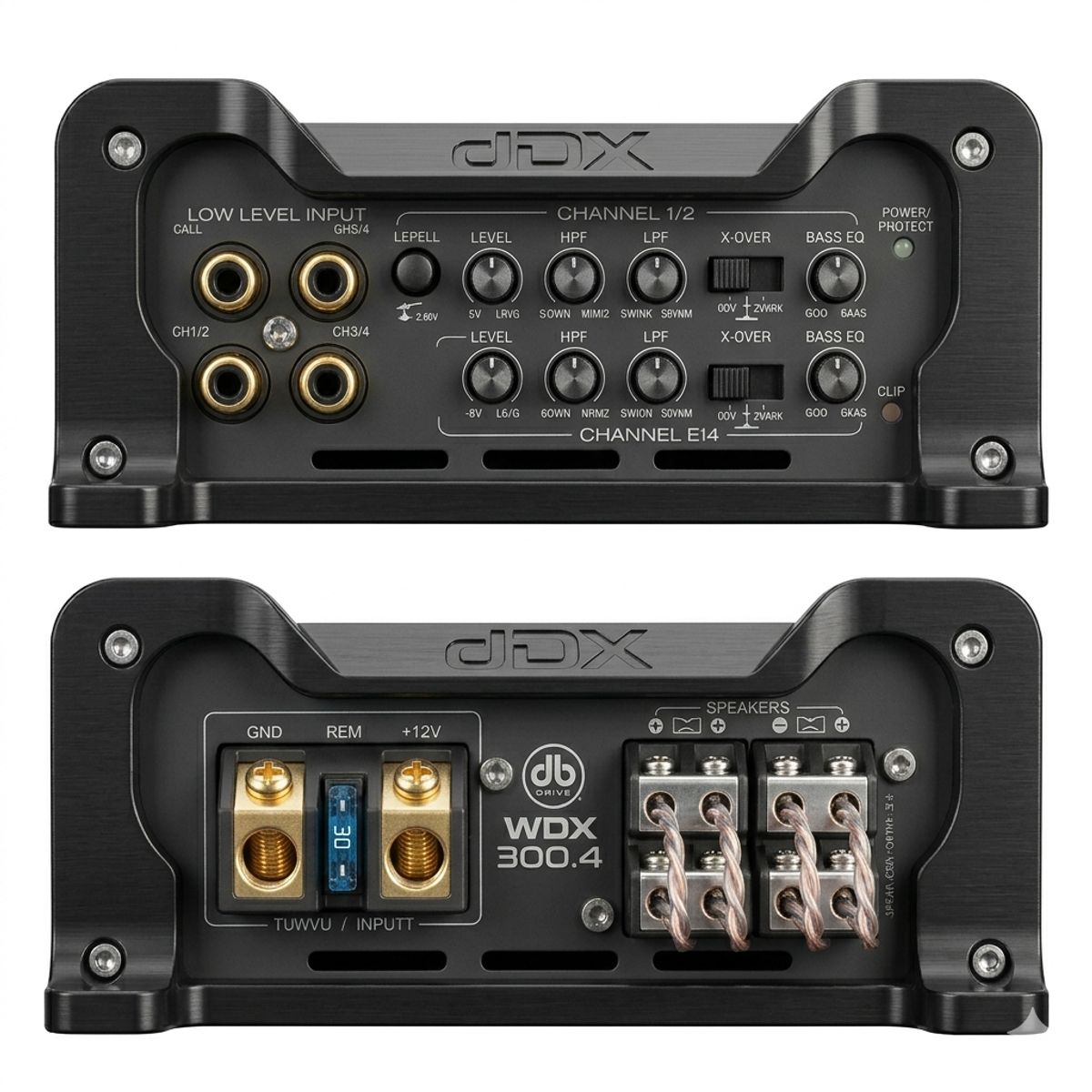 DB DRIVE - Amplificador Auto DB Drive WDX300.4 -  4 Canales 300 W