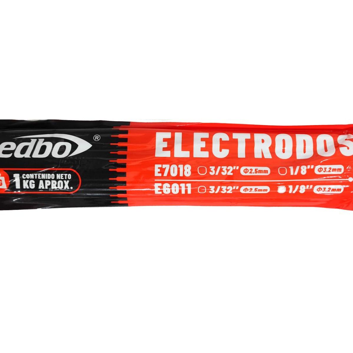 REDBO - SOLDADURA REDBO 6011 18 3.2MM 1KG