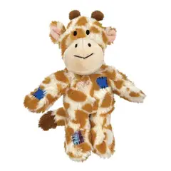 KONG - Juguete Para Perro Peluche Knots Squeak Talla S/ M - Amarillo - S/M